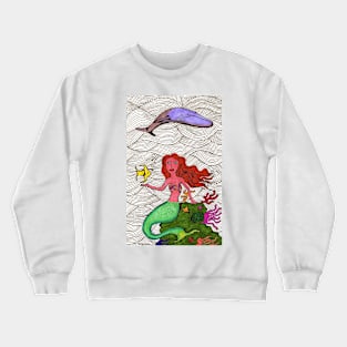 The Beautiful Mermaid Crewneck Sweatshirt